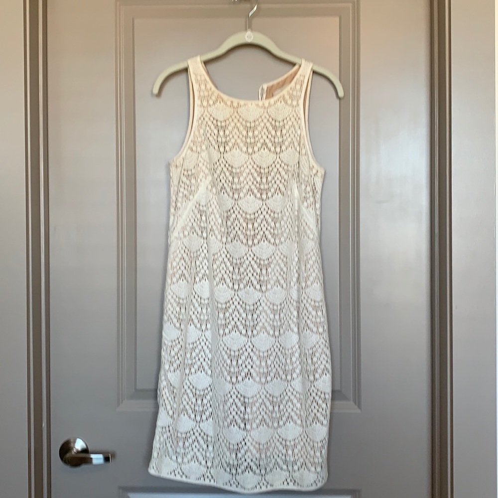 LOFT Crochet Lace Tank Dress